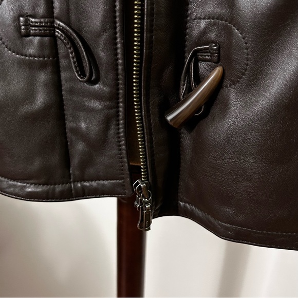 DANIER LEATHER JACKET WITH FUR!!! - Picture 3 of 15